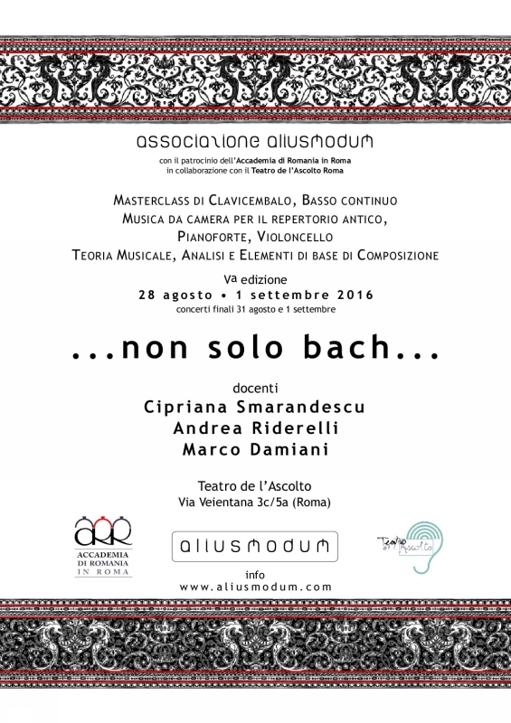 Locandina Corso Anguillara 2014