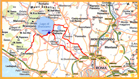 mappa anguillara